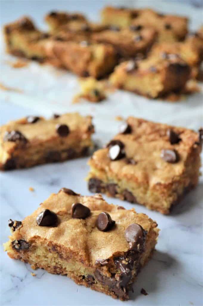 Gluten Free Chocolate-Chip Cookie Bars