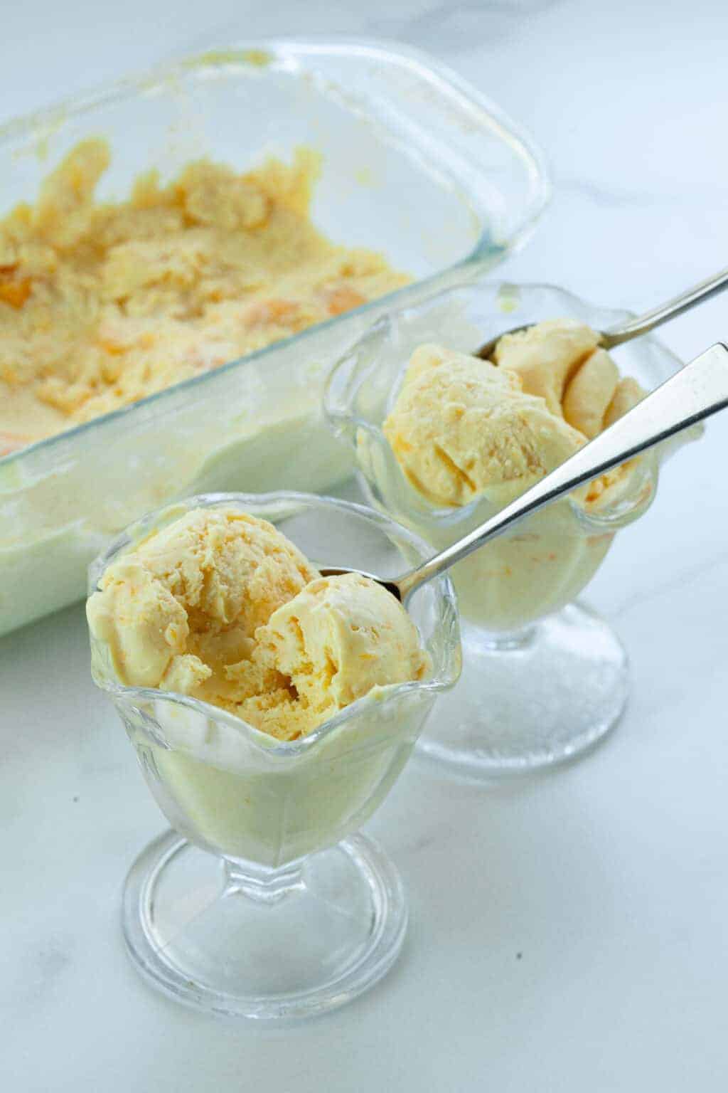 Easy Mango Ice Cream (with Condensed Milk) The Gluten Free Kids