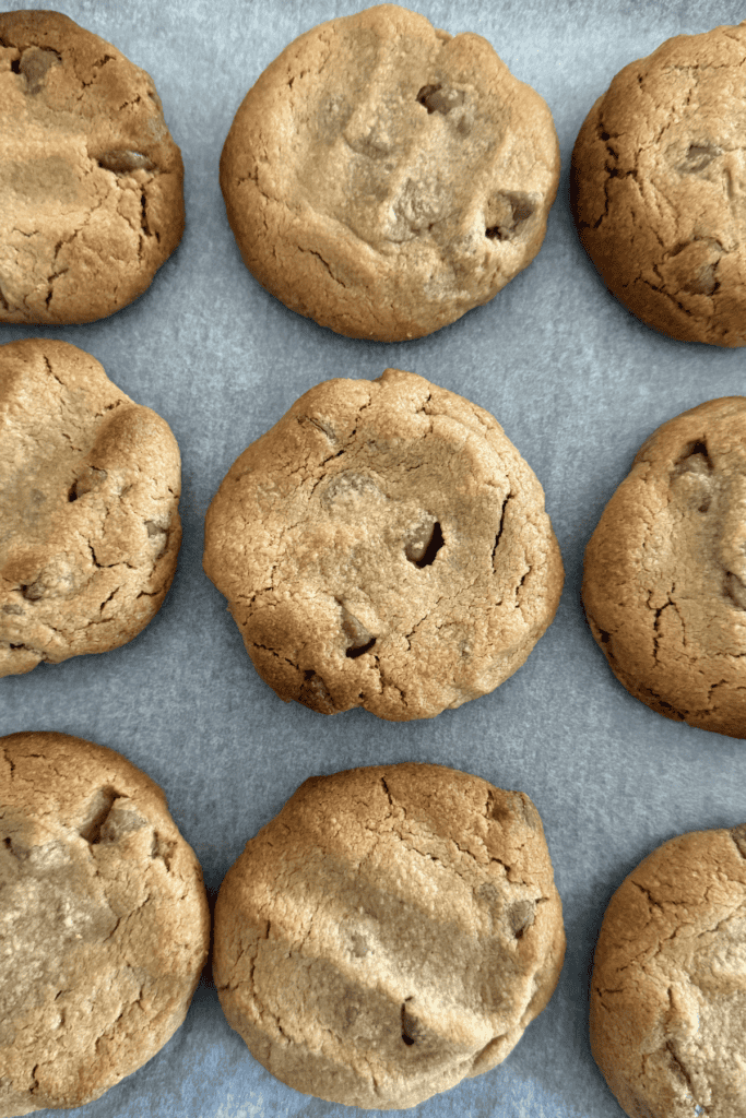 4 ingredient gluten free chocolate chip cookies