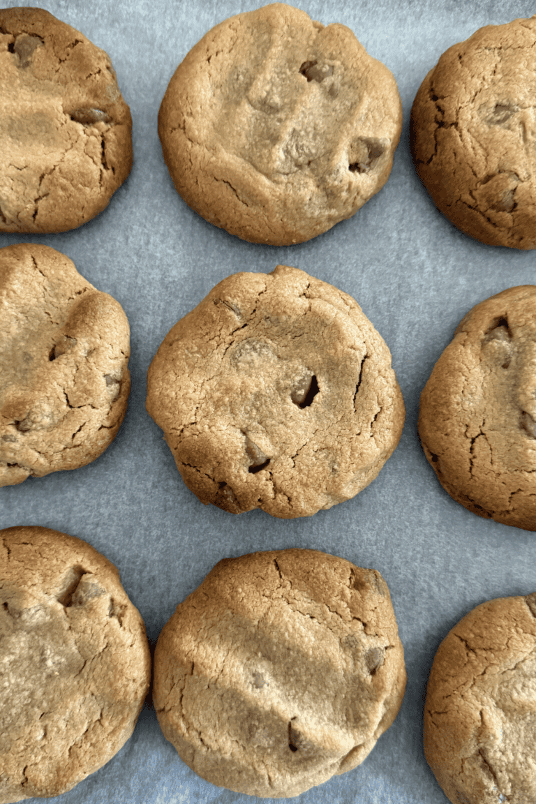 4 ingredient gluten free chocolate chip cookies