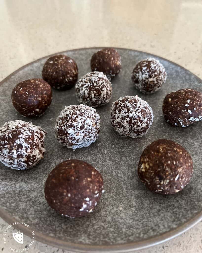 Chocolate Mint Bliss Balls