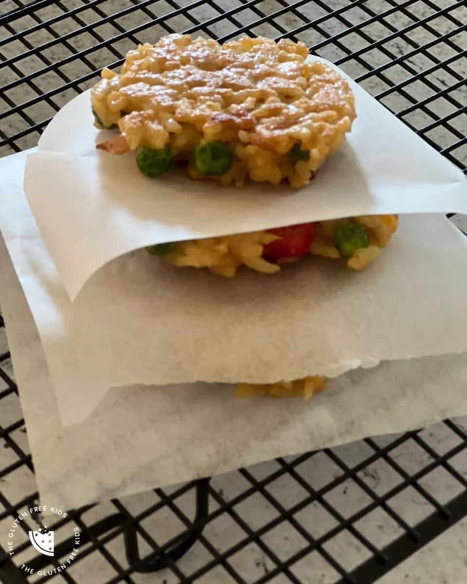 Fried Rice Patties - Freezer