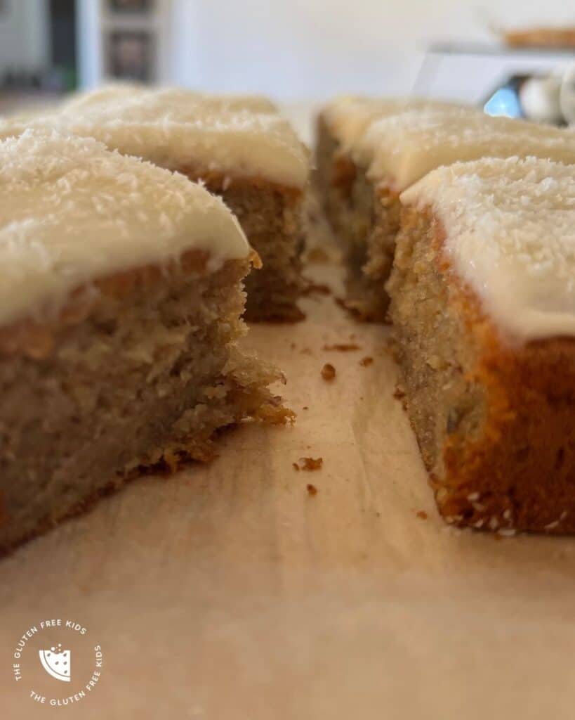 GF Banana cake easy