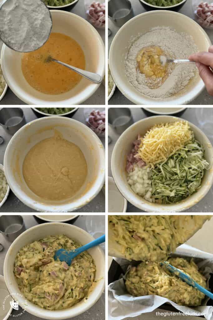 GF Zucchini Bread - Instructions + Process Shots