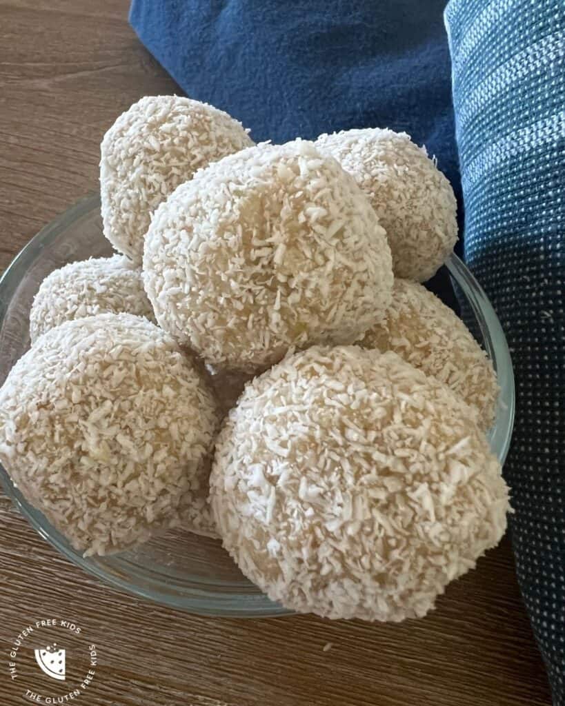 Lemon Coconut Bliss Balls