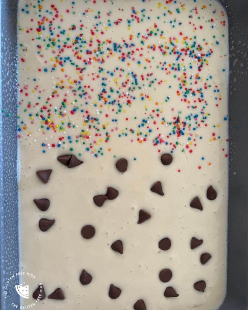 Pancake Bake - sprinkles