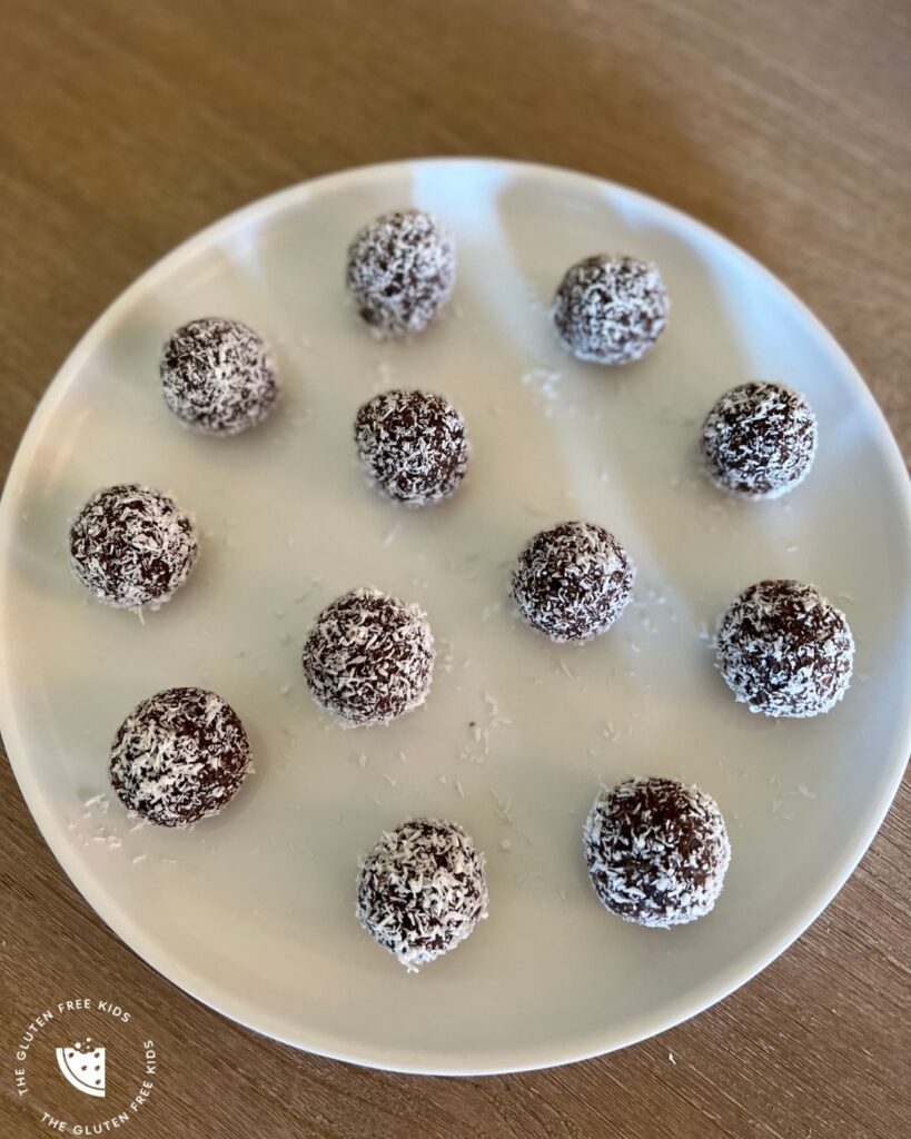 Rolled out Energy Balls