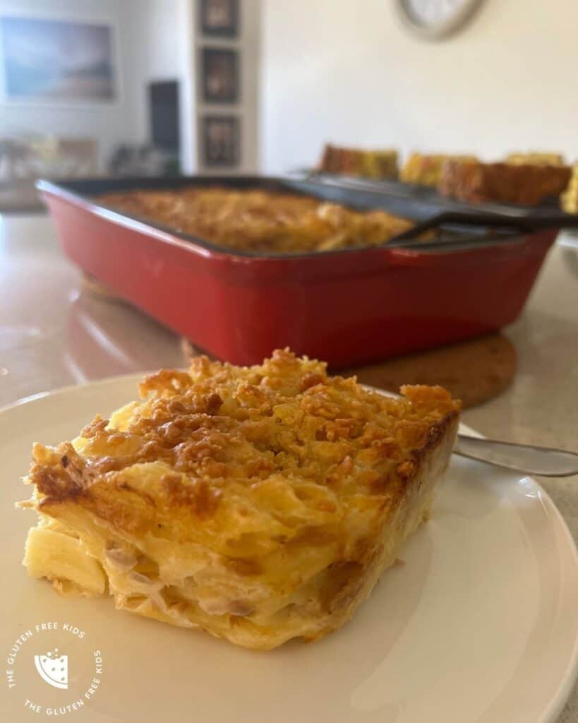 Tuna Casserole Bake Slice