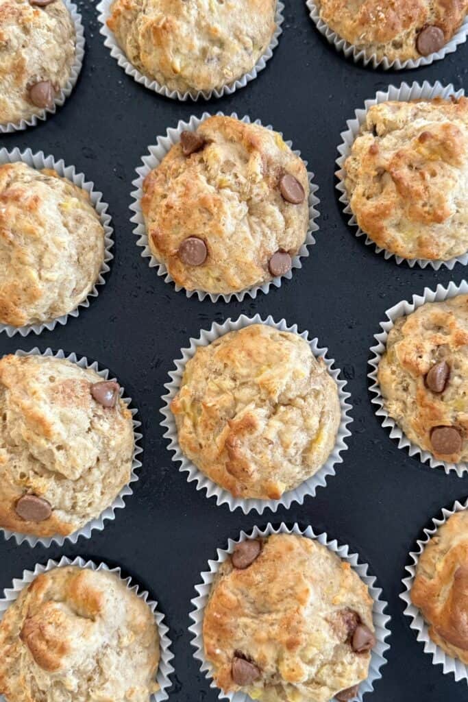 easy gluten free banana muffins