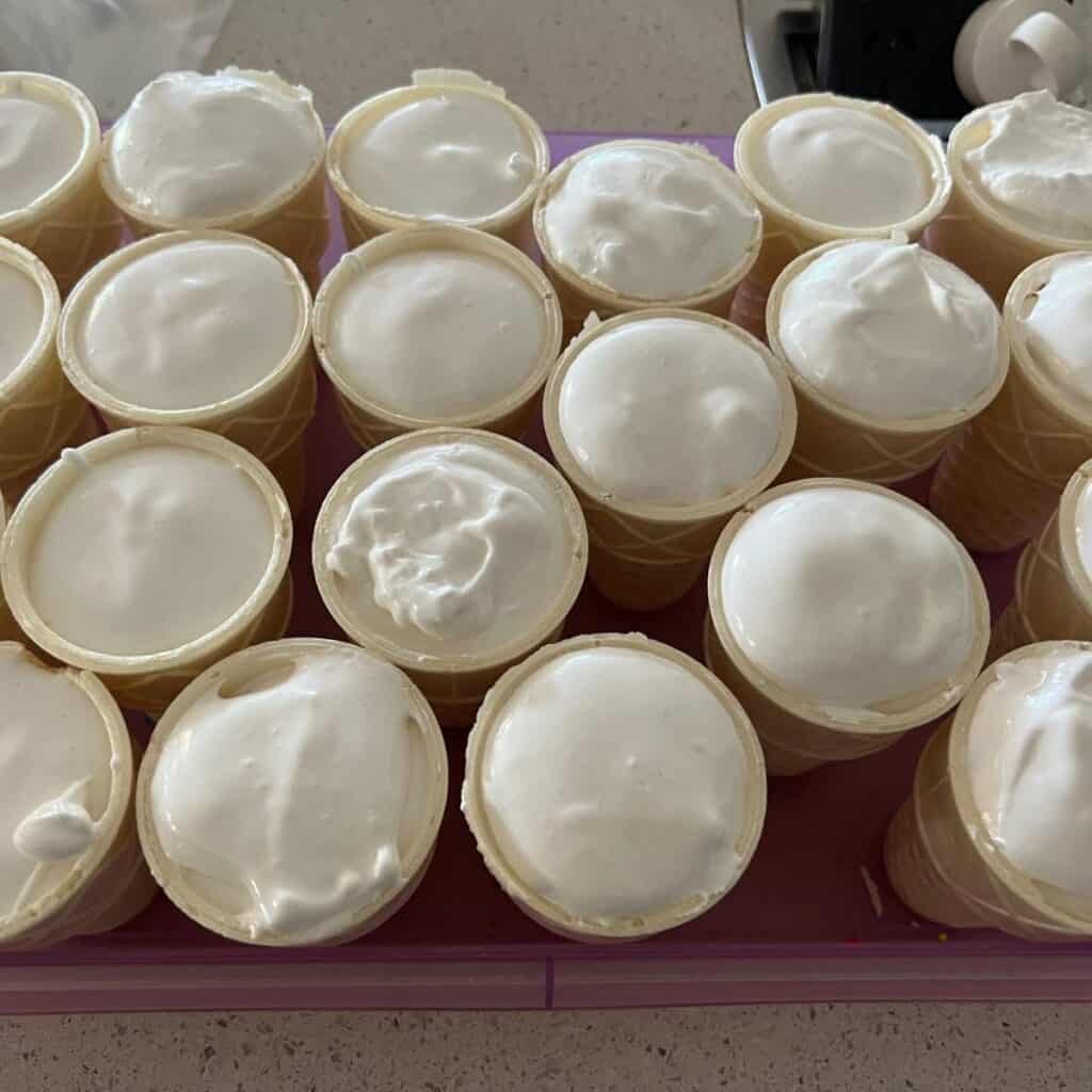 filled gluten free marshmallow cups