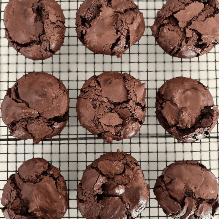 3-Ingredient GF Brownie Cookies