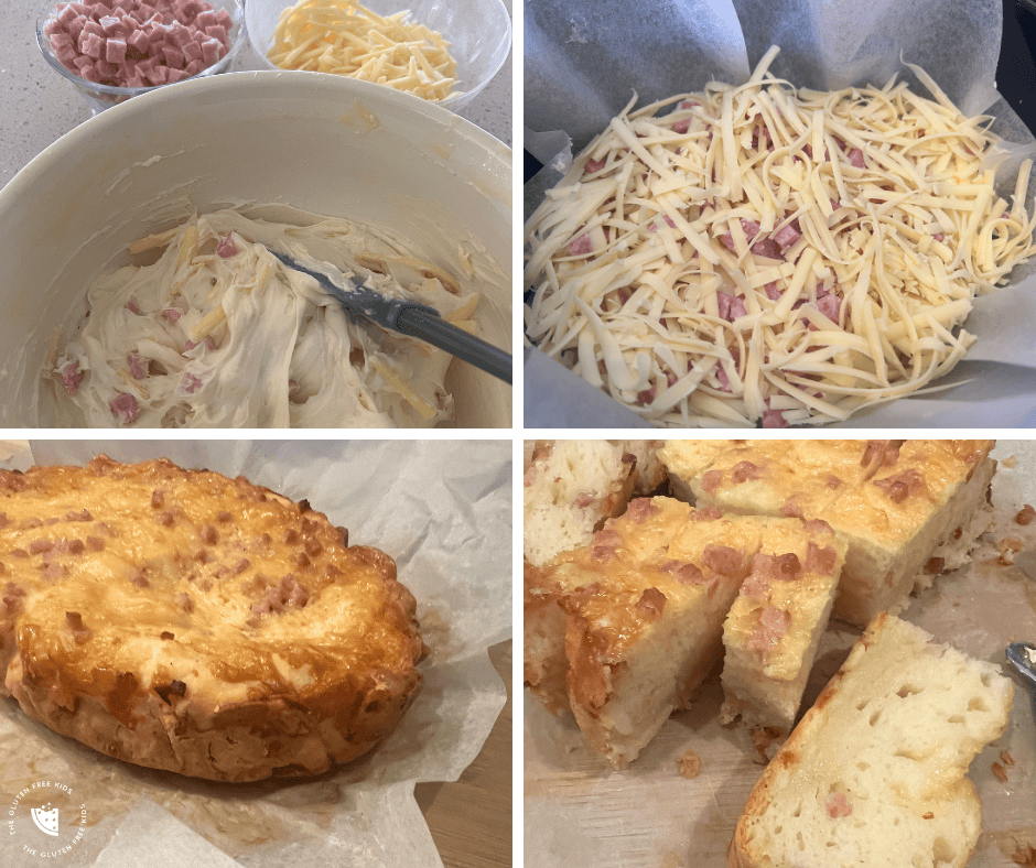 Cheese & Bacon Bread Slowcooker Grid