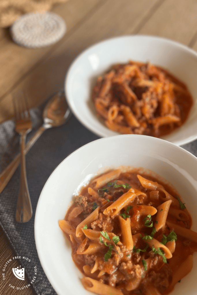 Gluten Free Cheeseburger Pasta Recipe