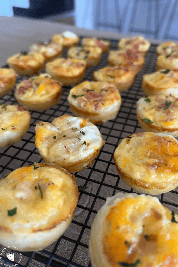 Cheese & Bacon Mini Quiche