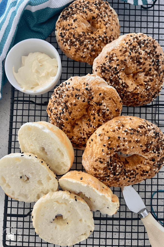 Gluten Free Air Fryer Bagels