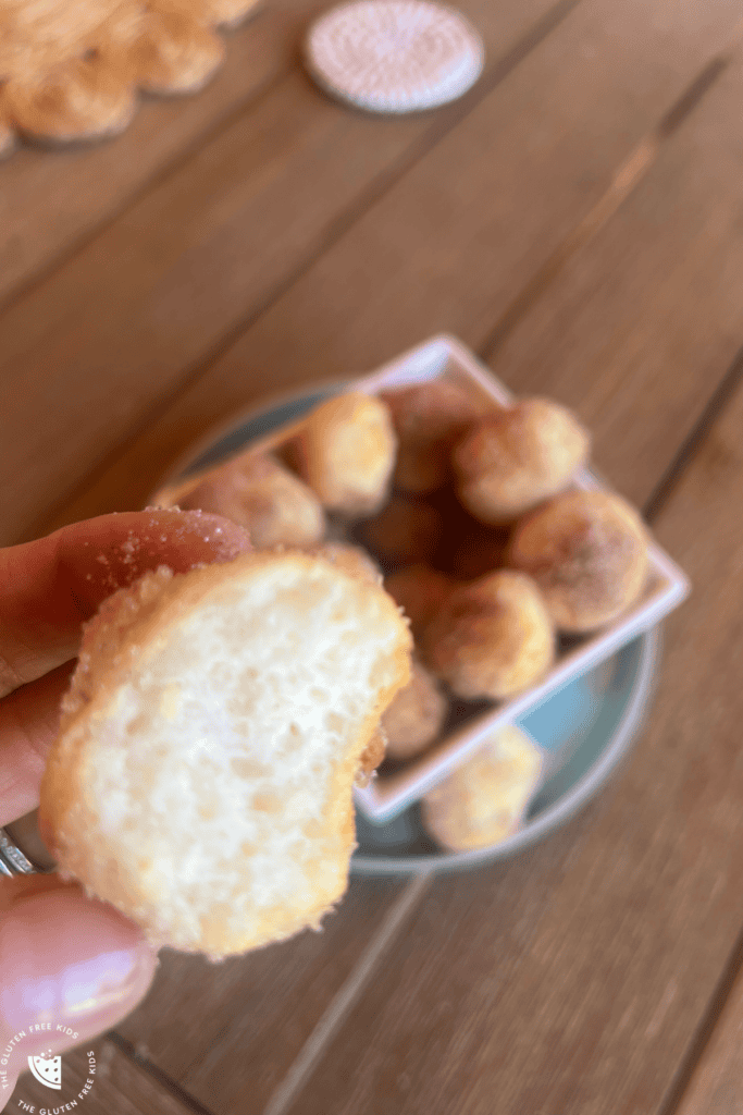 Gluten free donut holes 2 ingredient