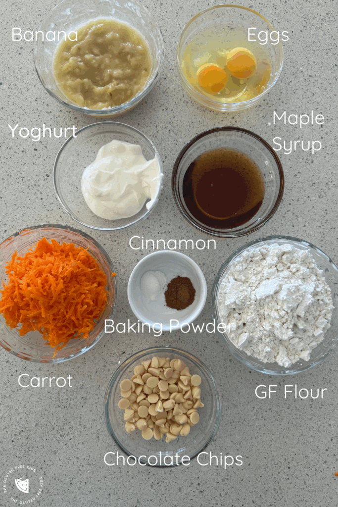 Carrot Cake Slice Ingredients Gluten Free