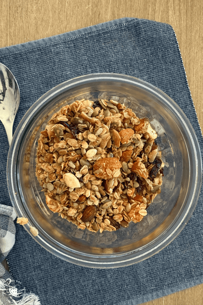 Gluten-Free Muesli jar