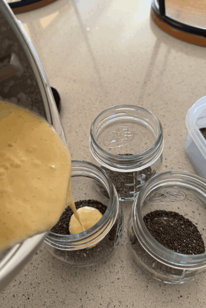 Mango Chia Puddings