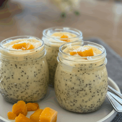 Mango Chia Seed Pudding