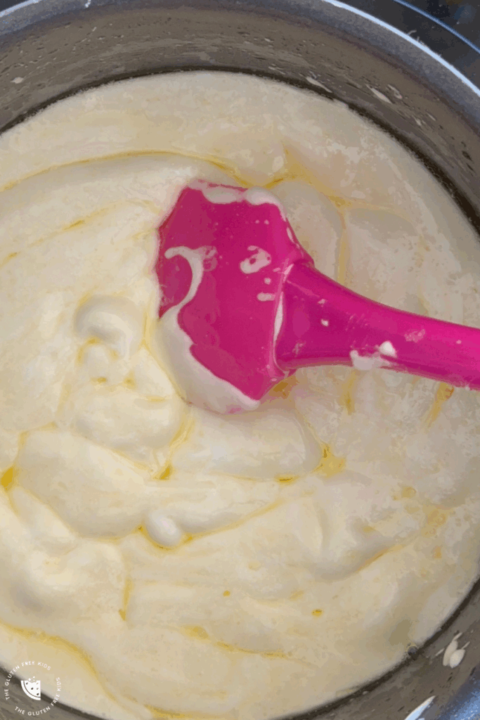 Melt butter & marshmallows
