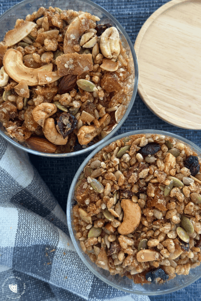 Oat Free Toasted Muesli Jars