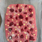 Raspberry Yogurt Bark Snack