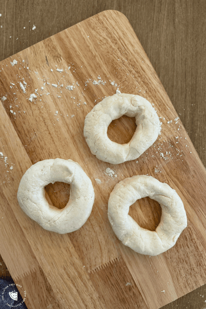 gf cottage cheese bagels roll and join