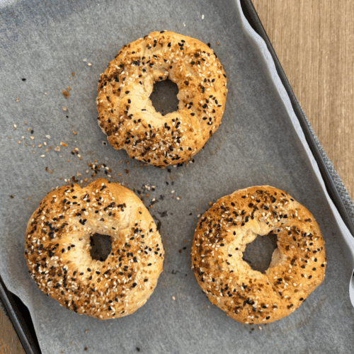 gluten free cottage cheese bagel recipe