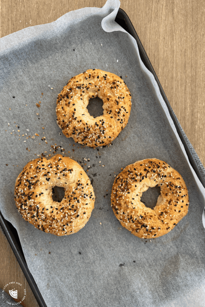 gluten free cottage cheese bagel recipe