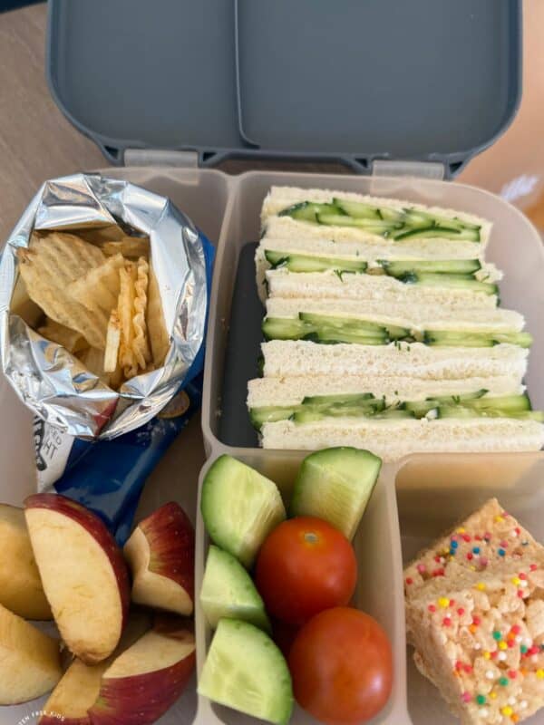 Gluten-Free Cucumber and Cream Cheese Sandwiches