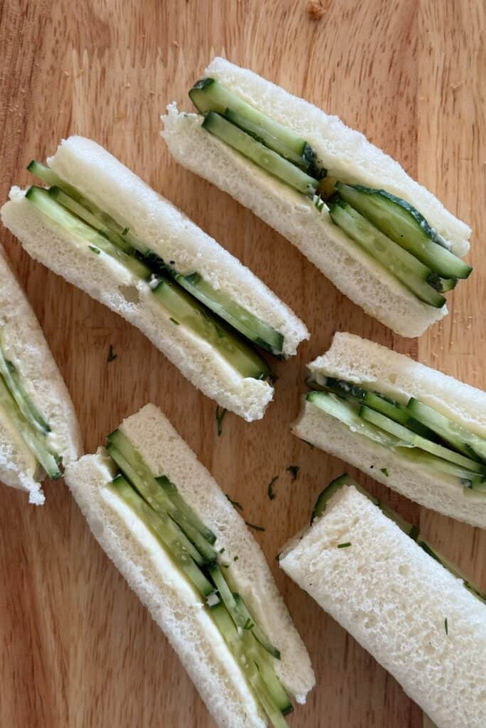 Cucumber Sandwiches Gluten Free