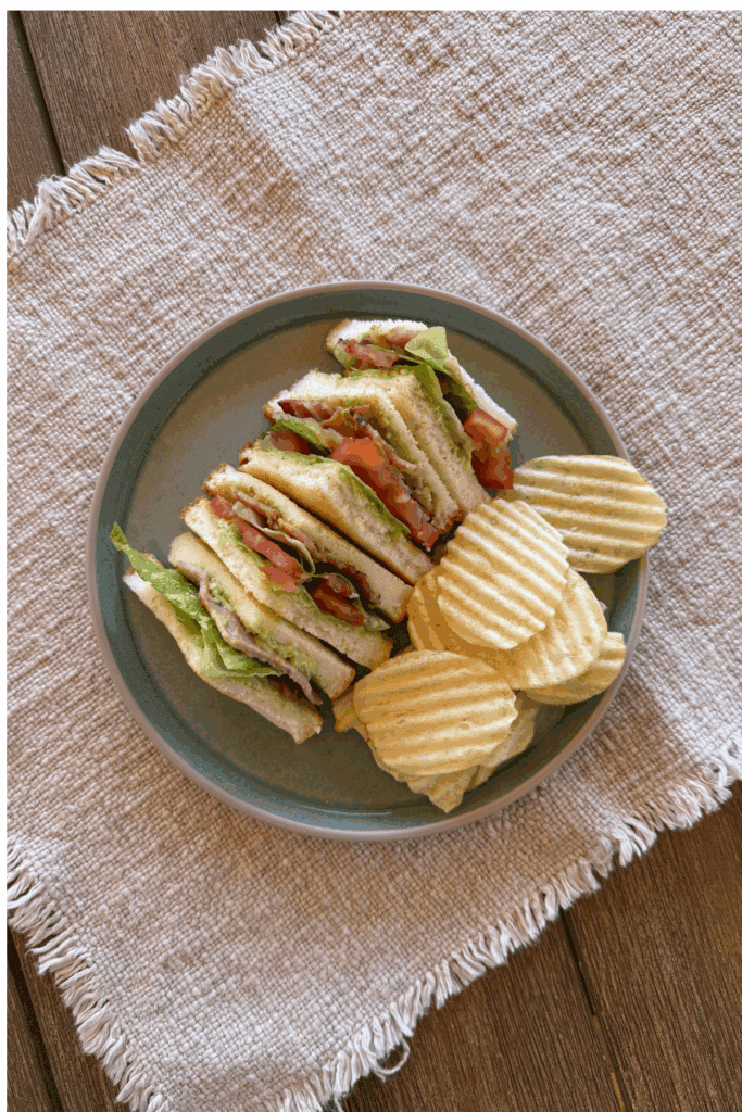Gluten Free BLAT sandwiches