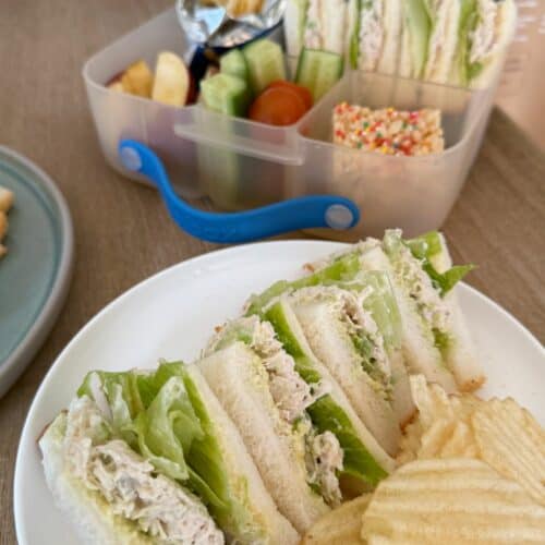 Gluten-Free Chicken Salad Sandwich Lunchbox recipe