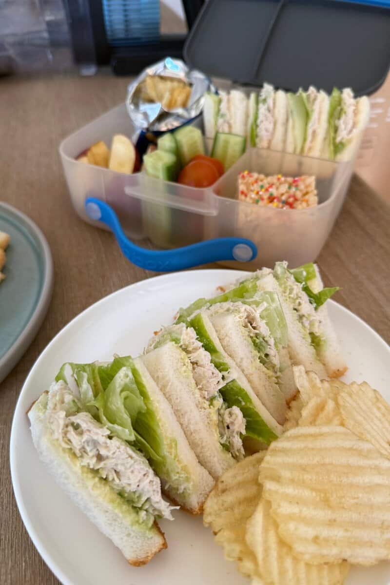 Gluten-Free Chicken Salad Sandwich Lunchbox recipe