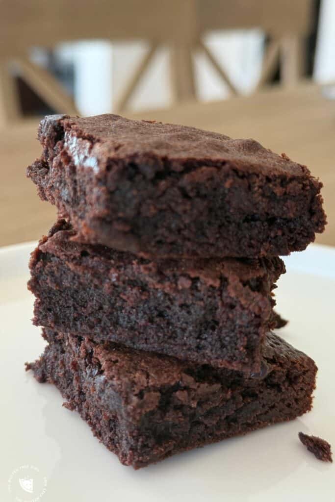 Gluten Free Cocoa Brownies without chocolate chips