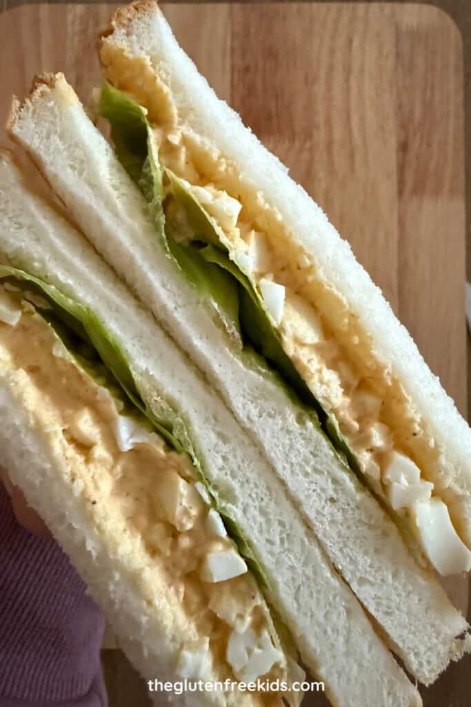 Gluten-Free Curried Egg Sandwiches