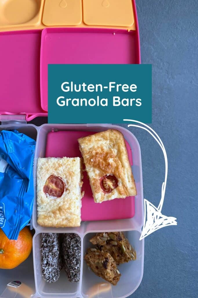 Gluten Free Granola Bars For Lunchboxes