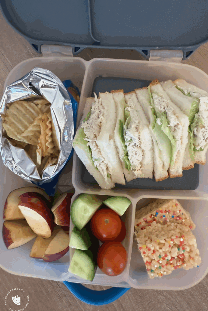 Gluten free sandwich filling chicken salad