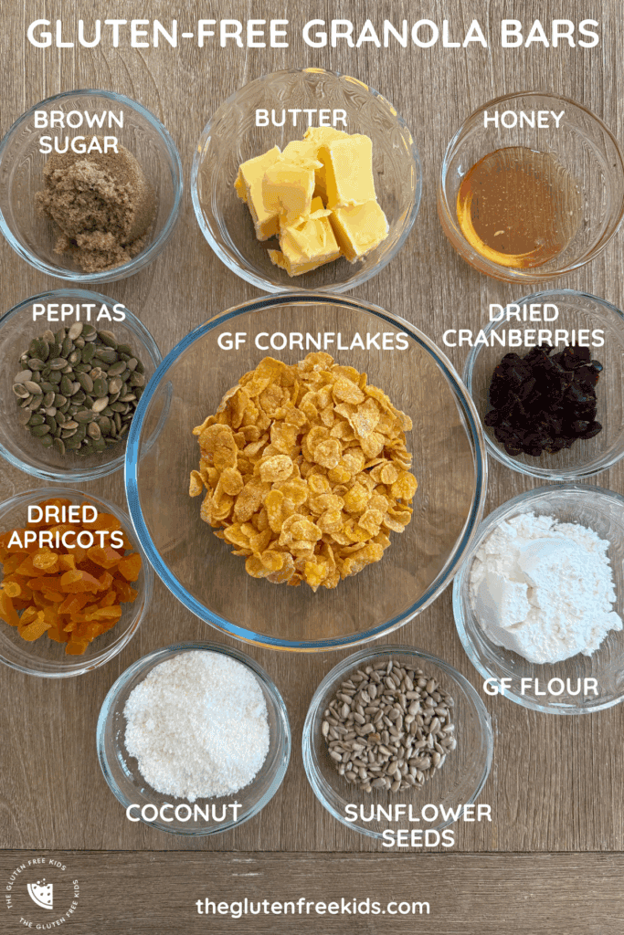 Ingredients To Make Gluten-Free Granola Bars