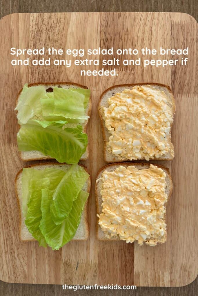 how to make egg salad sandwiches gluten free