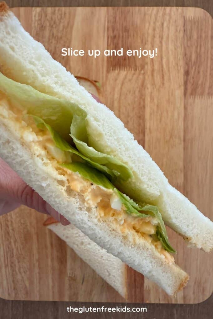 how to make egg salad sandwiches gluten-free