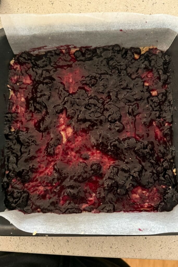 Blueberry Crumble Bars