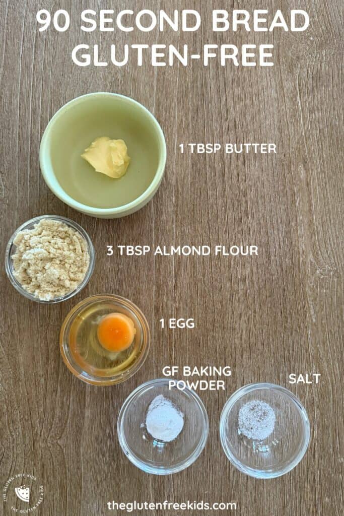 90 Second Bread Ingredients