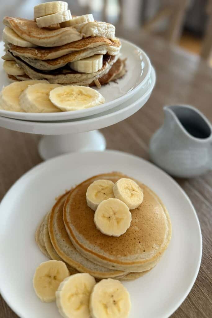 Fluffy Gluten-Free Banana Pancakes