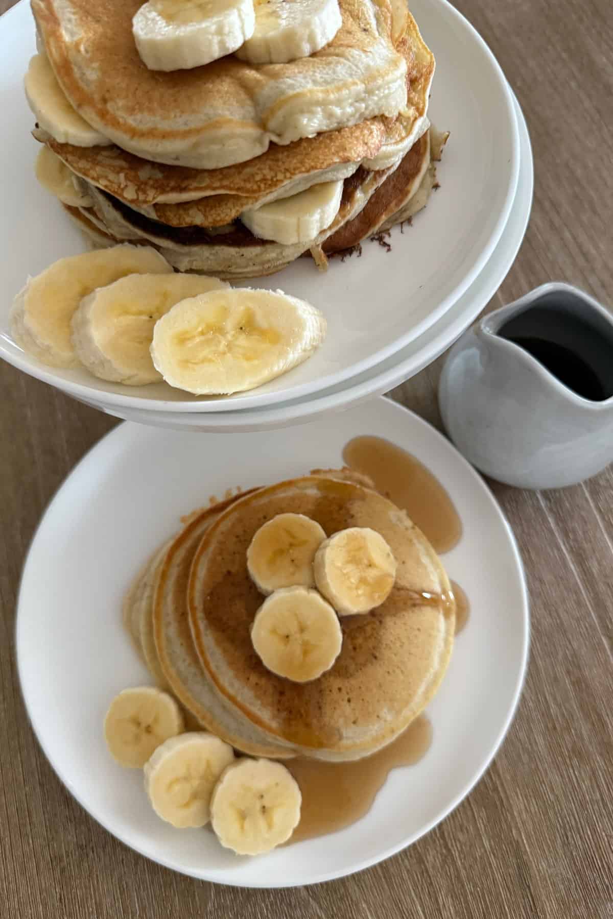Fluffy Gluten-Free Banana Pancakes Recipe