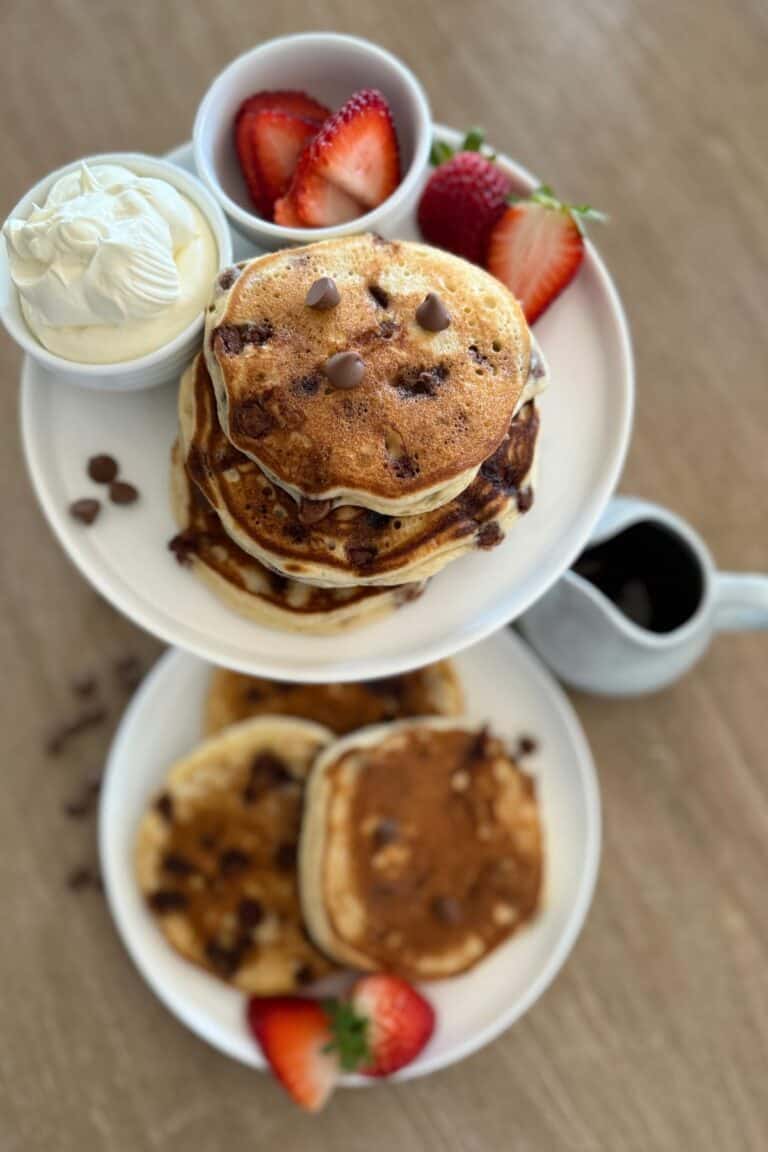GF Choc Chip Pancakes