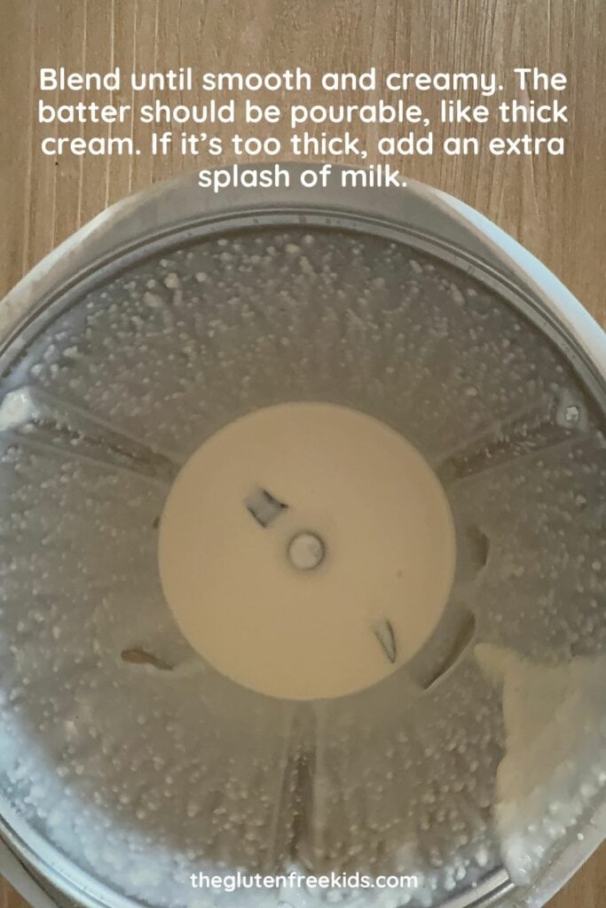 Blend until smooth and creamy.