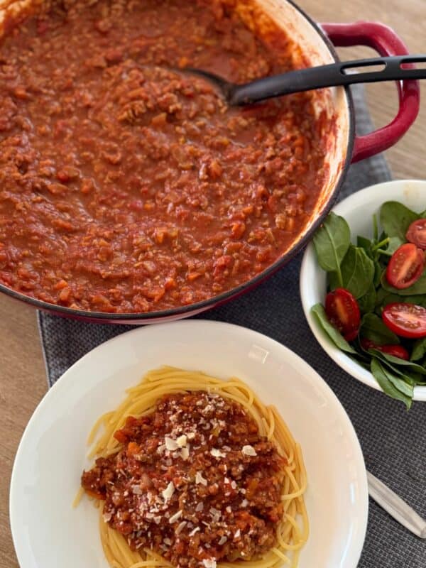 Gluten-Free Spaghetti Bolognese