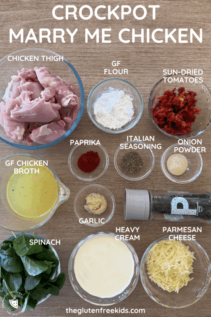 Ingredients To Make Slow Cooker Marry Me Chicken Recipe